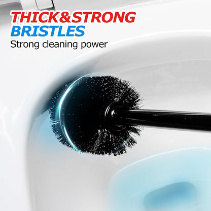 2 in 1 Toilet Plunger and Brush Set，Extended Handle Plunger，Toilet Bowl Brush Plunger Set,Bathroom Cleaning Tools ，Toilet Brush Plunger Combo，Cleaning Brush，Bathroom Cleaning Supplies